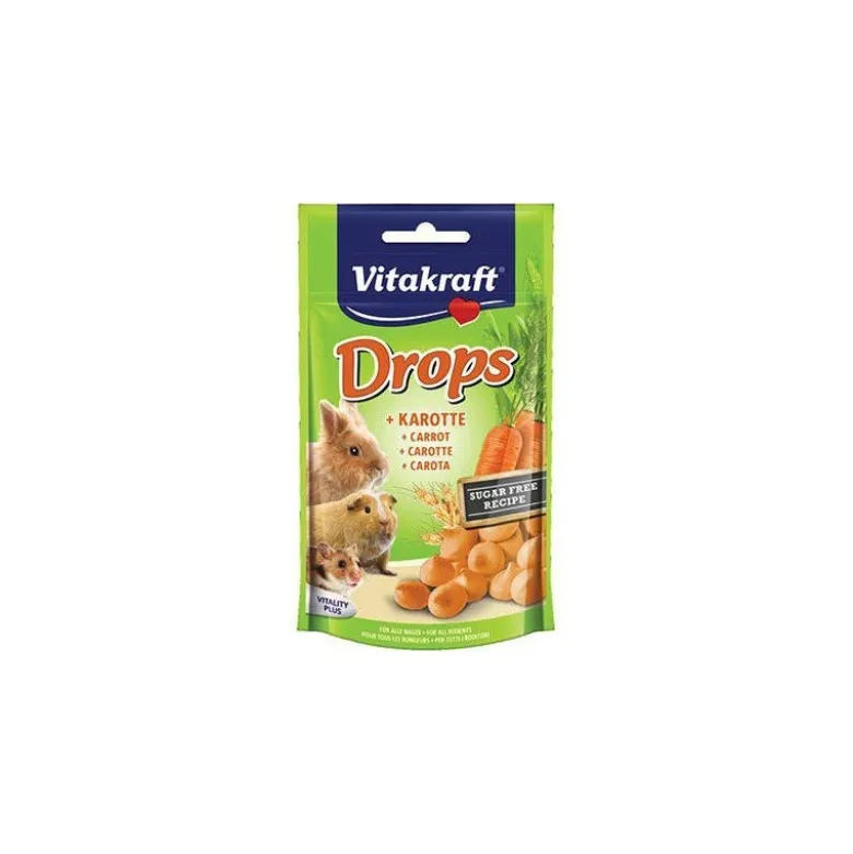 Snacks Vitakraft Drops Zanahoria