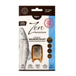 Snack Zen Heritage Filete Salmón al Vapor para Perros y Gatos