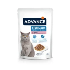 Sobre Advance Adult Sterilized Pavo para Gatos 85g