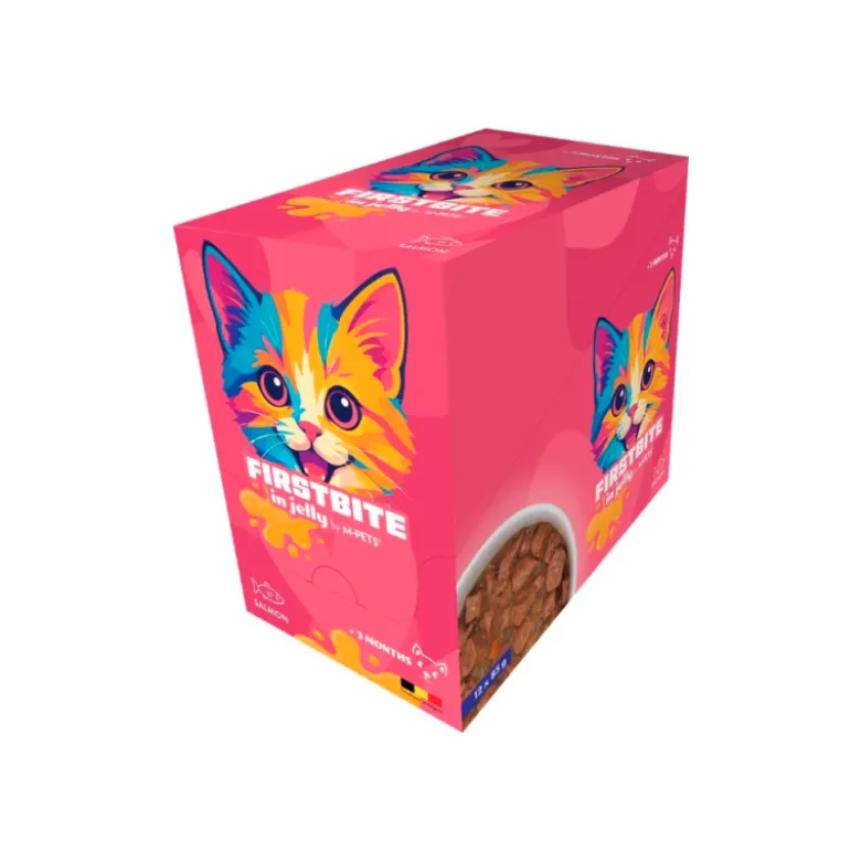 Sobre Firstbite Salmón en Gelatina para Gatos 85g
