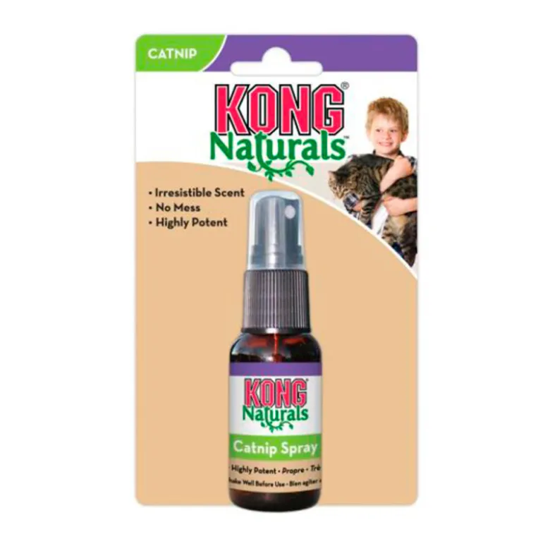 Spray Kong Naturals Catnip Atrayente para Gatos