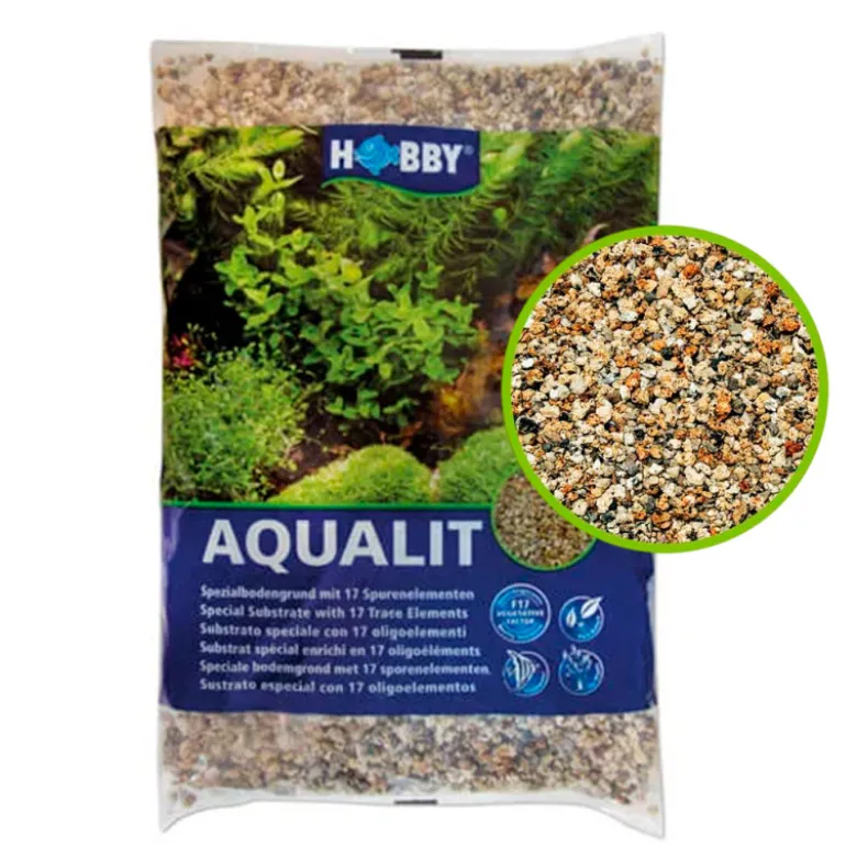 Sustrato Decorativo Hobby Aqualit para Acuarios 3L