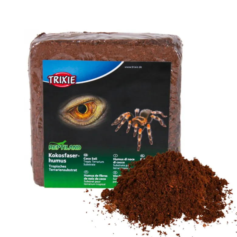 Sustrato de Fibra de Coco Trixie 160g/2L para Terrarios