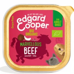 Tarrina Edgard Cooper Ternera Ecológico Adult Bio 100g