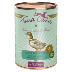Terra Canis Grain Free Pato con Calabaza, Fresa y Flor de Saúco 400g