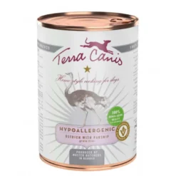 Terra Canis Hypoallergenic Avestruz con Chirivía 400g
