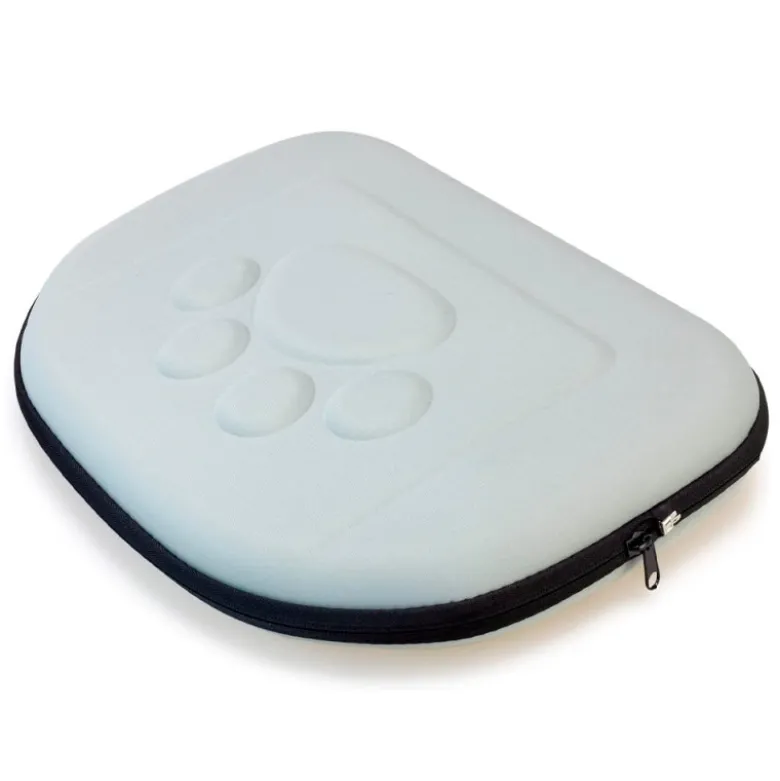 Transportín Plegable Gris Neopreno para Pequeñas Mascotas