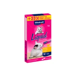Vitakraft Snack Liquido para Gatos 6+2 x 15g