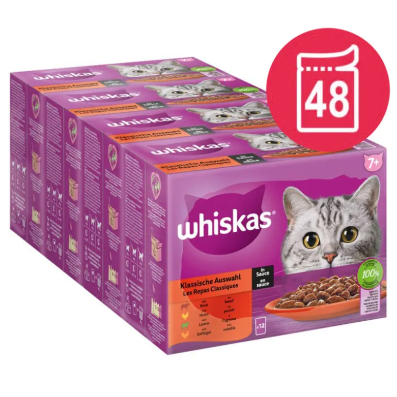 Whiskas Bundle Core Multipack Carnes 38+10