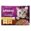 Whiskas Pure Delight Selección de Aves para Gatos 4x85g