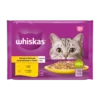 Whiskas 7+ Selección Aves en Gelatina para Gatos 4x85g