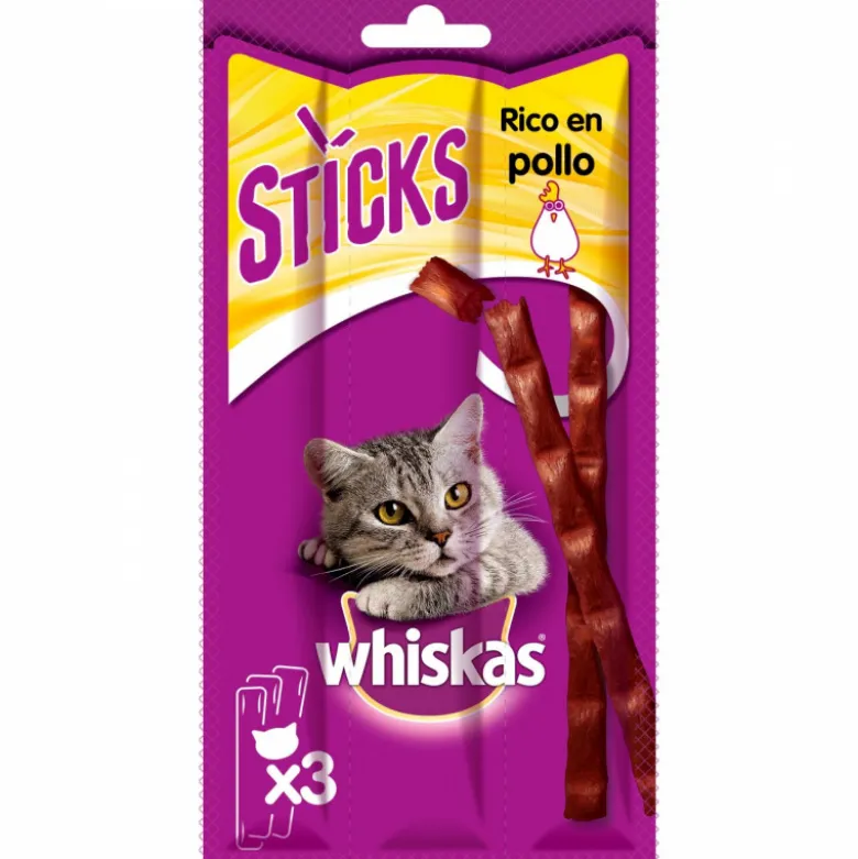 Whiskas Sticks Carne de Pollo