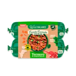 Wild Balance Alimento Cocinado Ternera para Perros