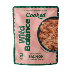 Wild Balance Alimento Cocinado de Salmón y Verduras para Perros