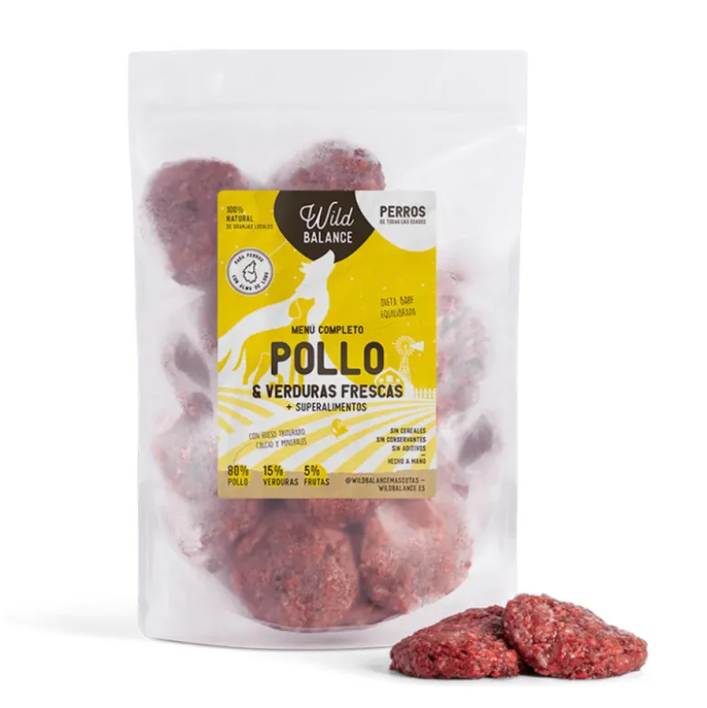 Wild Balance Barf Menú Completo Pollo para Perros