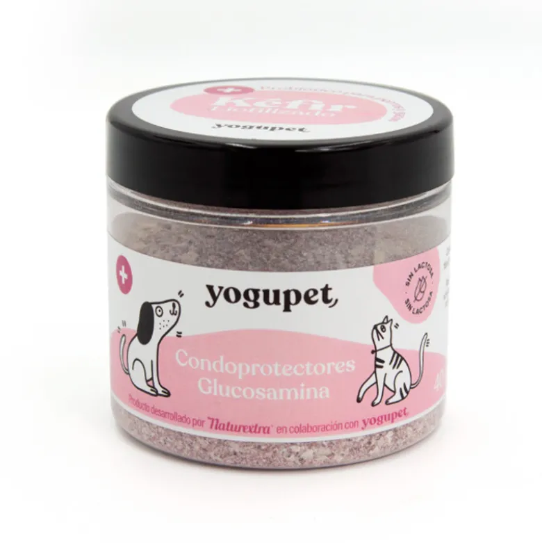 Yogupet Kéfir Liofilizado Condoprotectores para Perros y Gatos 40g