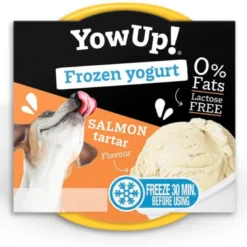 YowUp! Helado Yogurt Tartar de Salmón para Perro