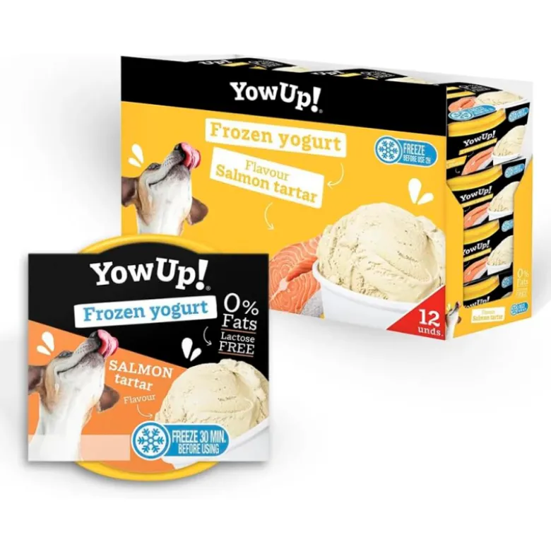 YowUp! Helado Yogurt Tartar de Salmón para Perro