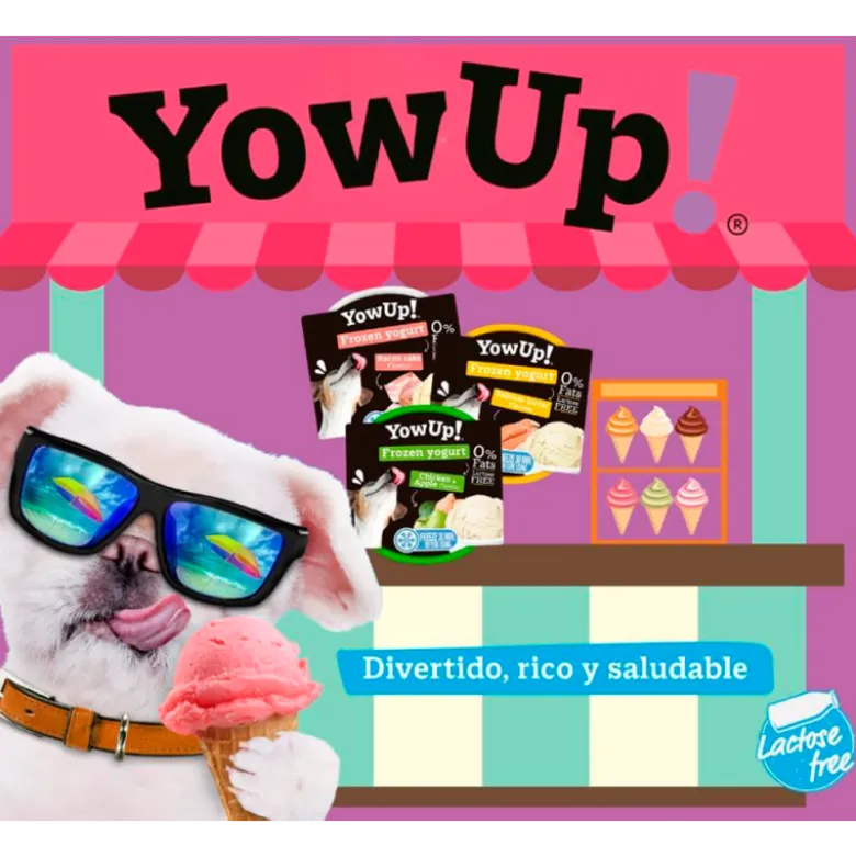 YowUp! Helado Yogurt Tartar de Pollo y Manzana para Perro
