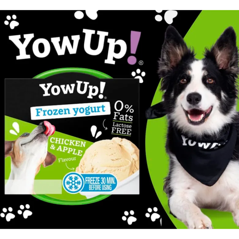 YowUp! Helado Yogurt Tartar de Pollo y Manzana para Perro