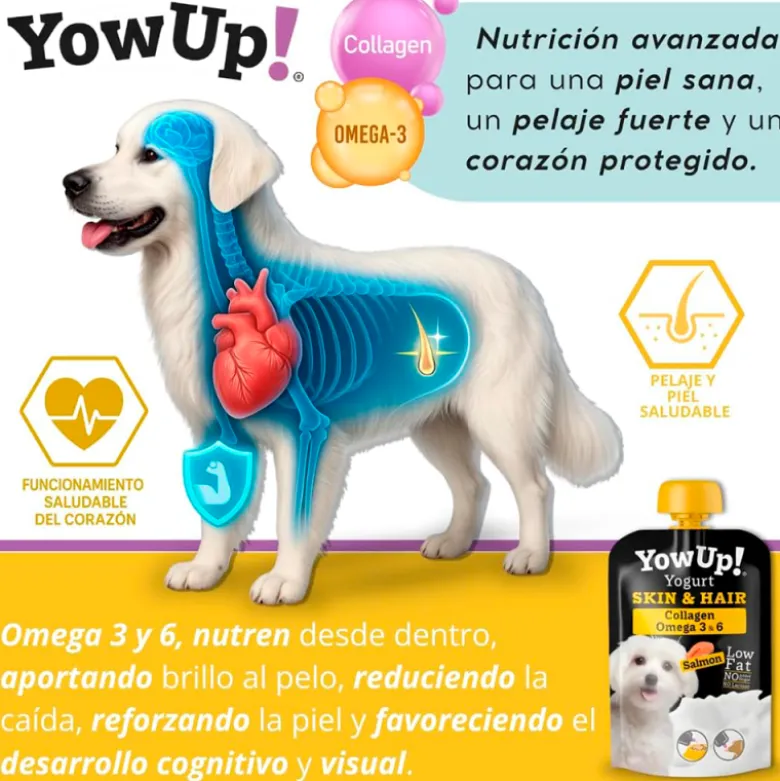 YowUp! Skin & Hair Salmón para Perro