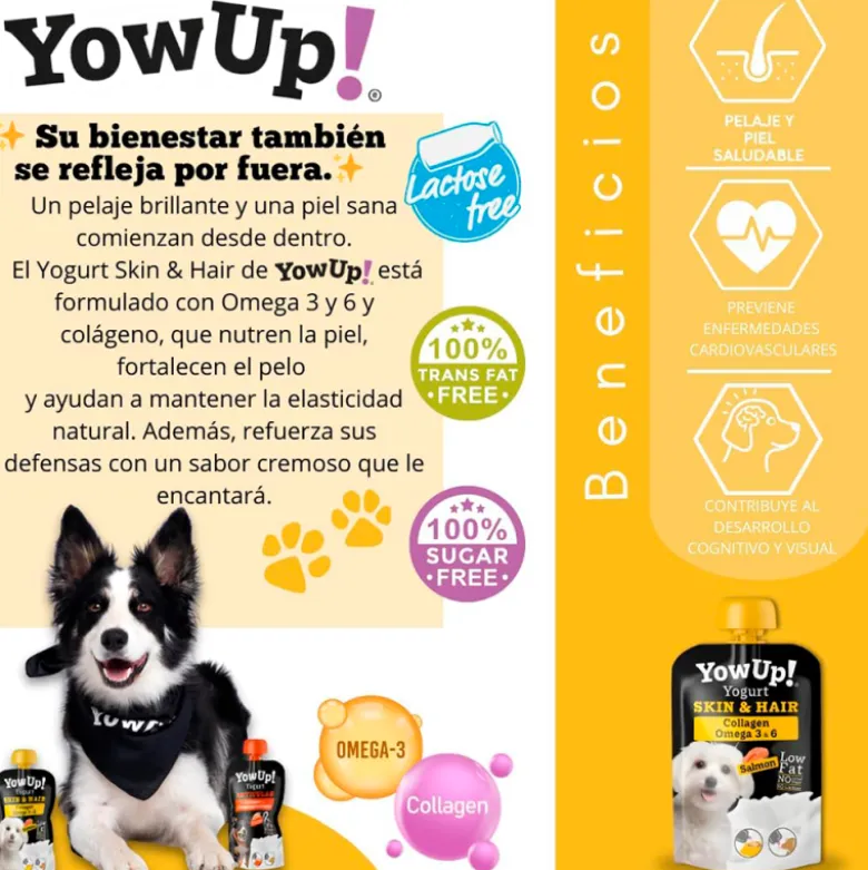YowUp! Skin & Hair Salmón para Perro