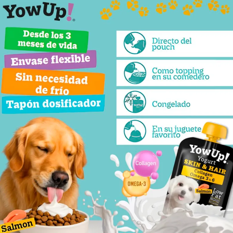 YowUp! Skin & Hair Salmón para Perro
