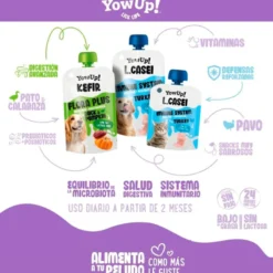 YowUp! Yogurt Kefir Flora Plus Pato y Calabaza para Perros