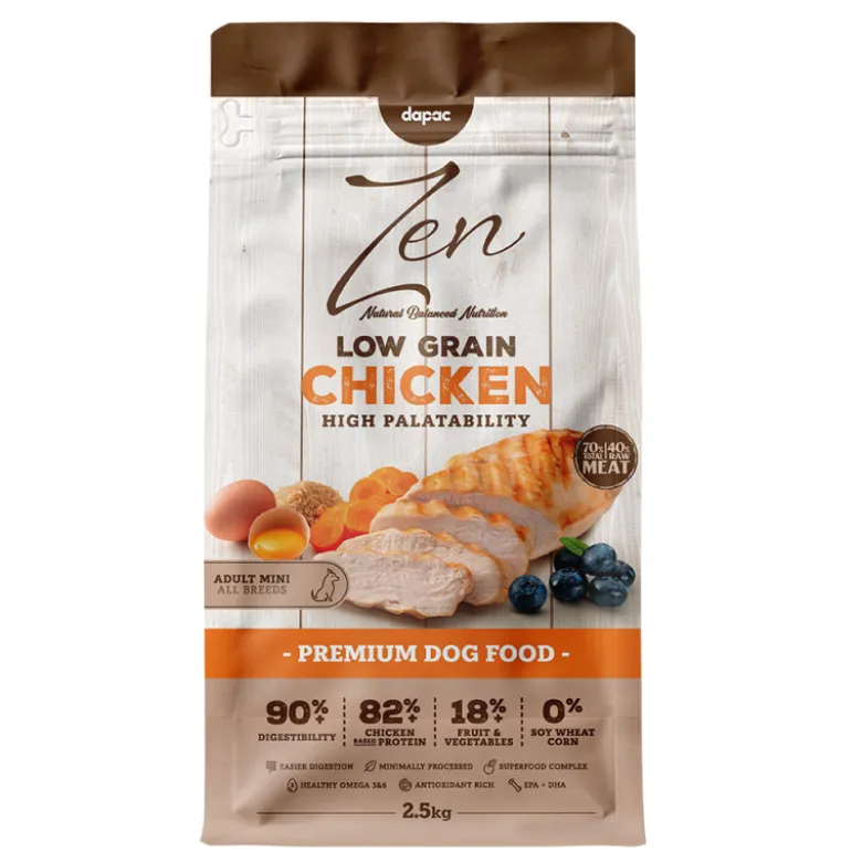 Zen Low Grain Pollo Adult Mini para Perros