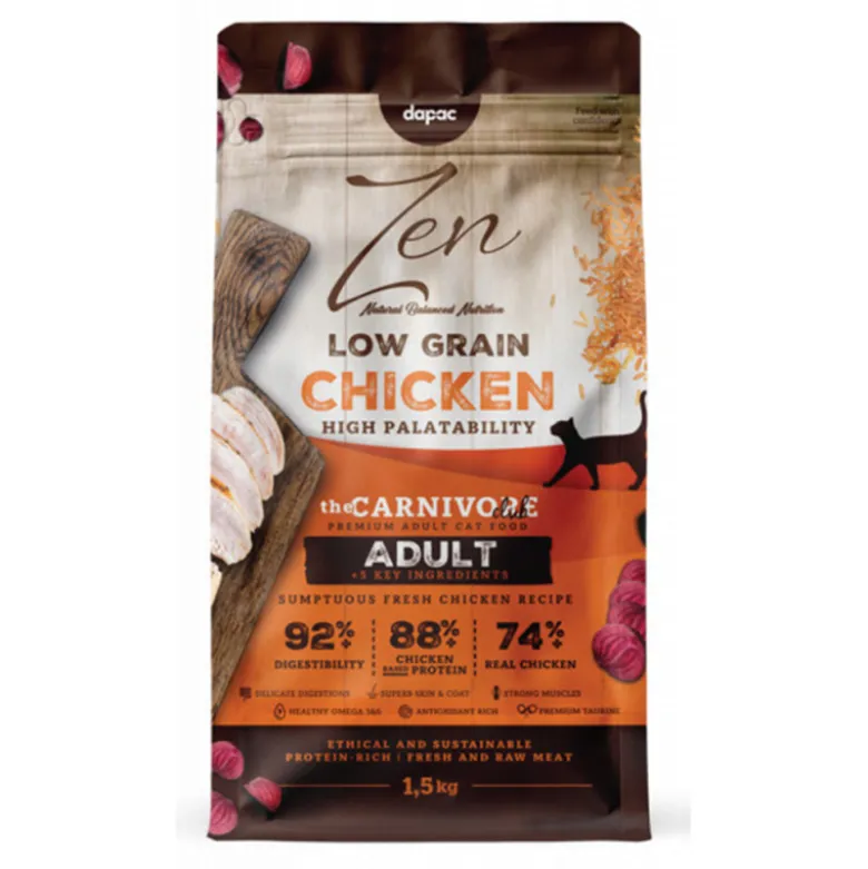 Zen Low Grain Pollo Adult para Gatos