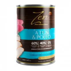 Zen Paté Atún en Trozos con Pollo para Perros