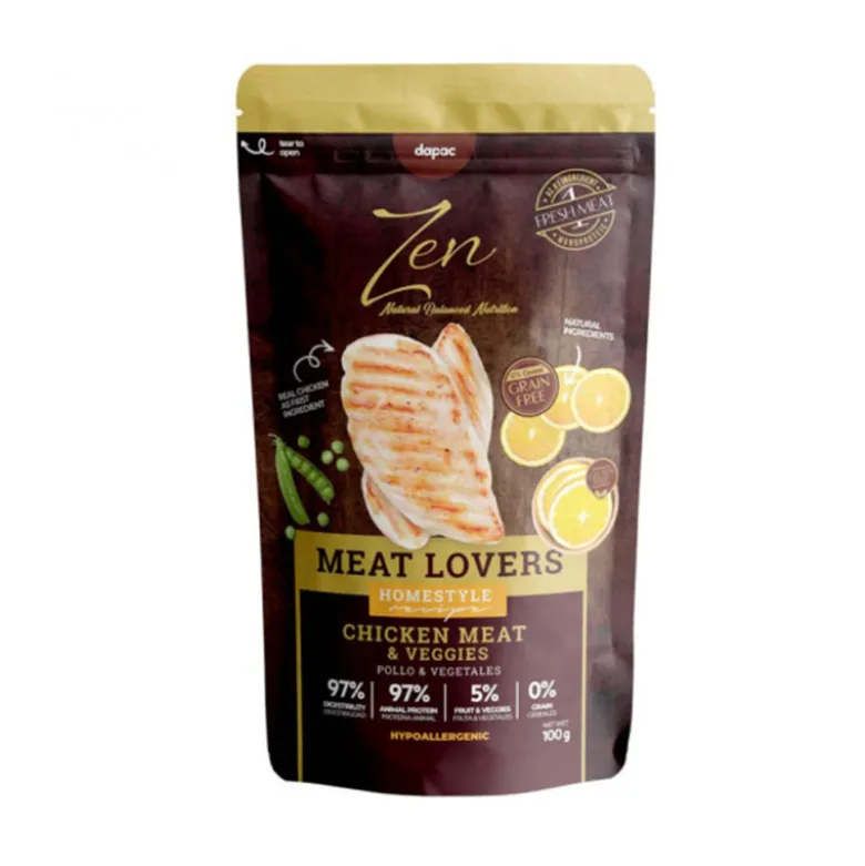 Zen Pouches Meat Lovers Pollo para Perros